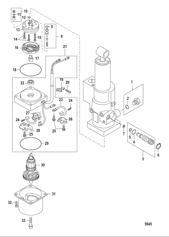 Filter powertrim Mercury