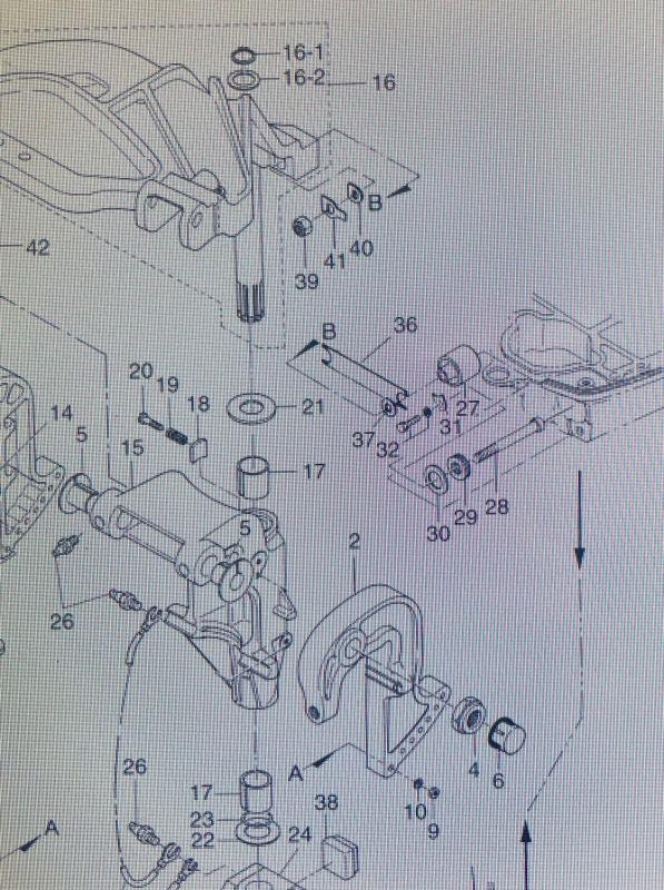 Gummidämpare rigg Mercury