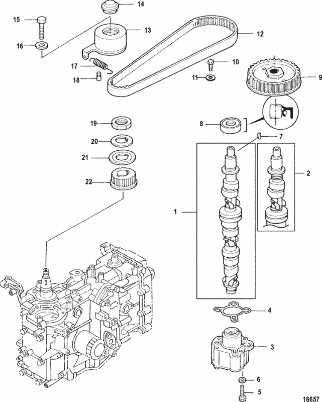Bricka remguide Mercury