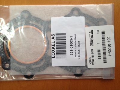 Topplockspackning Tohatsu M 9,9 B2-D+M 15 B2-D