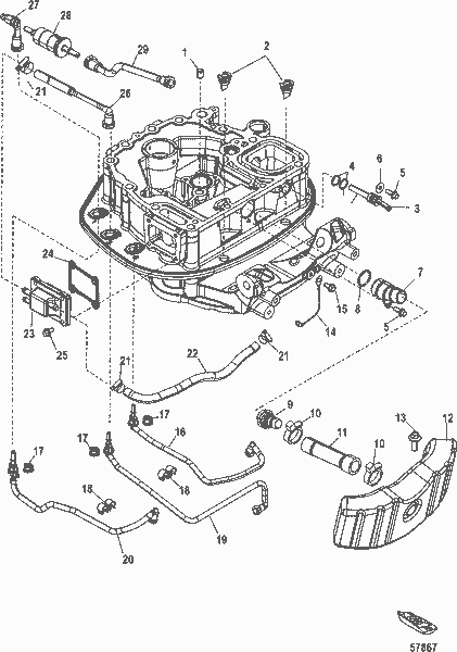 Gummitätning Mercury
