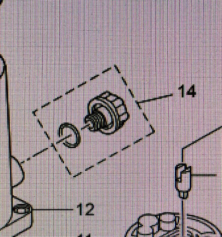 Oljeplugg trim Mercury