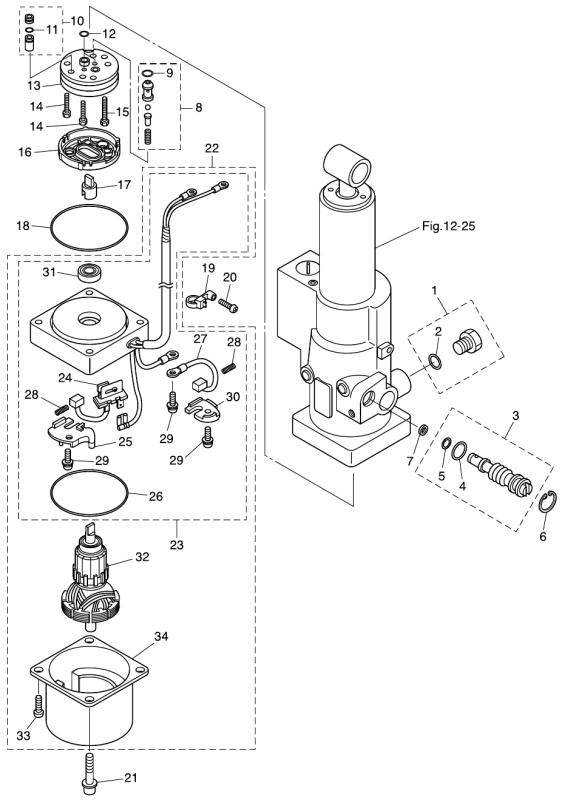 Tätning manuell releaseventil Mercury