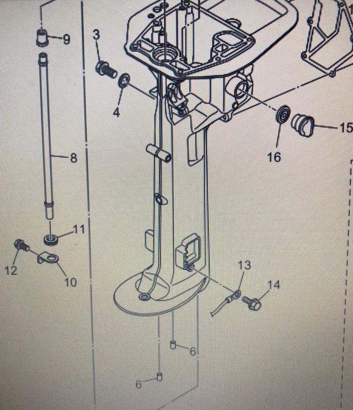 Låspin rigg Mercury