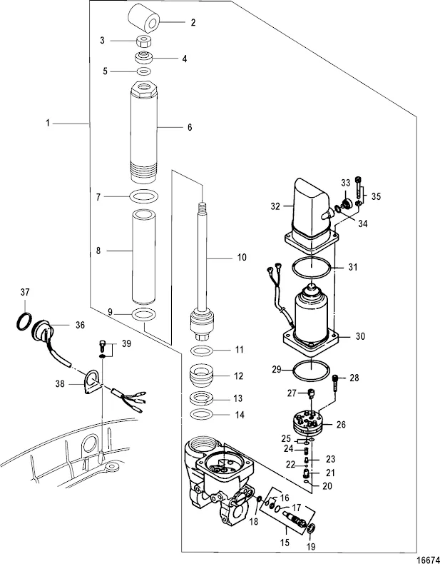 Cylinder trim Mercury