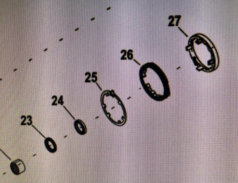 Låsning växelhus Mercury