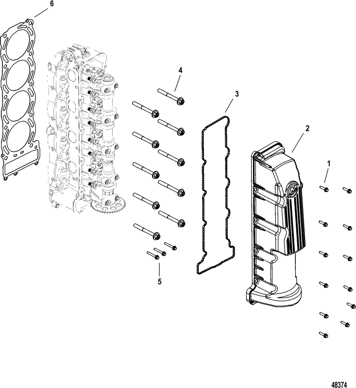 Topplocksbult Mercury