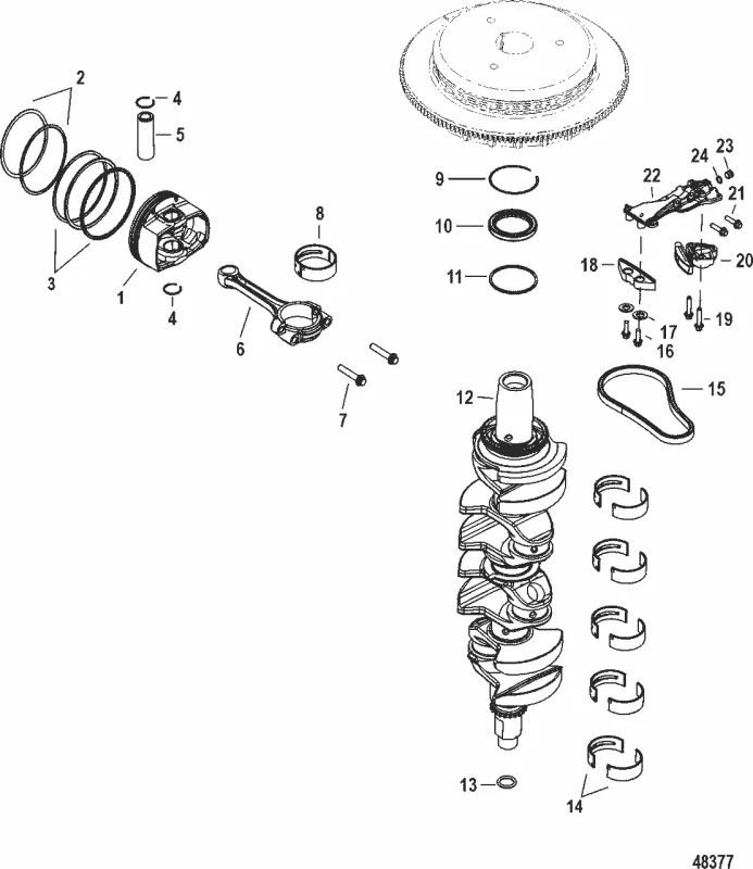 Vevstaksbult Mercury