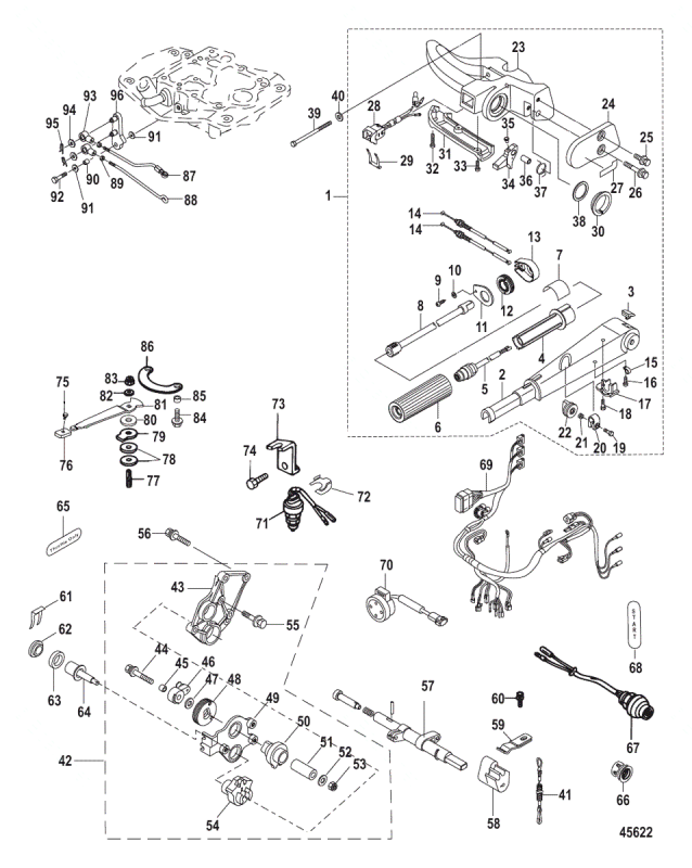 Handtag rorkult Mercury
