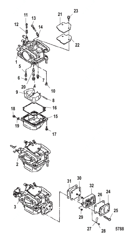 Packning drän.skruv Mercury