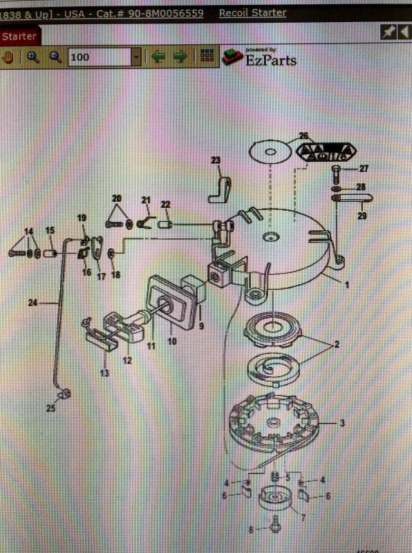 Klack startapparat Mercury