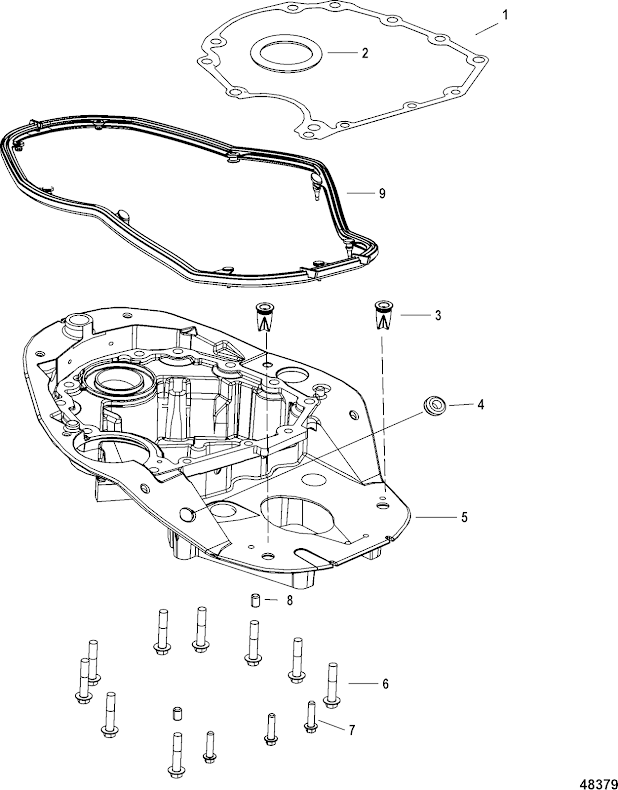 Gummitätning Mercury