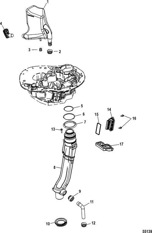 Tätning vattenrör Mercury