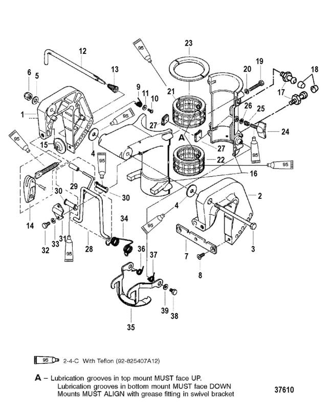 Friktionsplatta rigg Mercury