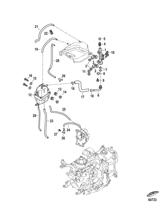 Insulator insprutare Mercury