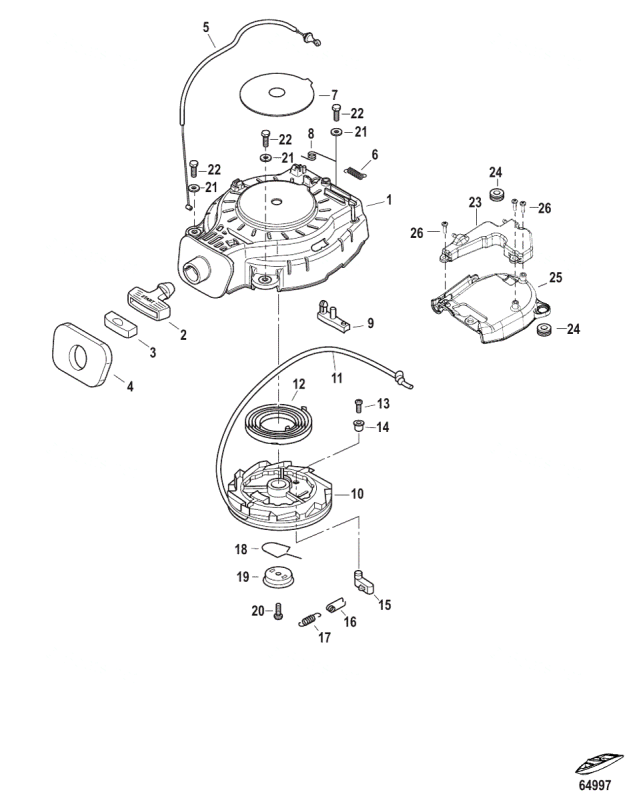 Starthandtag Mercury