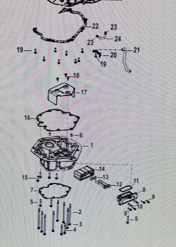 Packning motorbussning Mercury