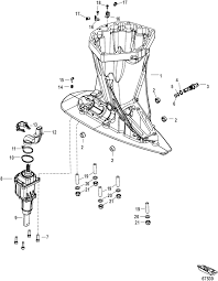 Tätning växelaktuator Mercury
