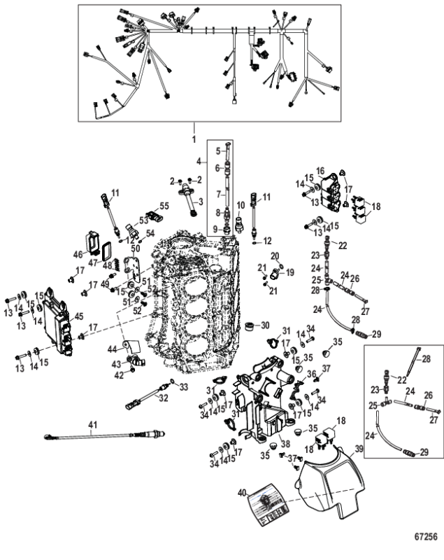 Tätning säkringsbox Mercury