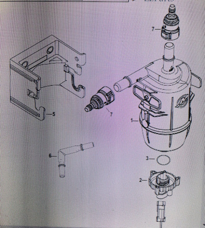 Bränsleanslutning Mercury