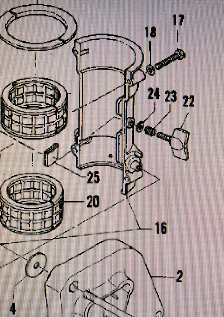 Friktionsskruv rigg Mercury