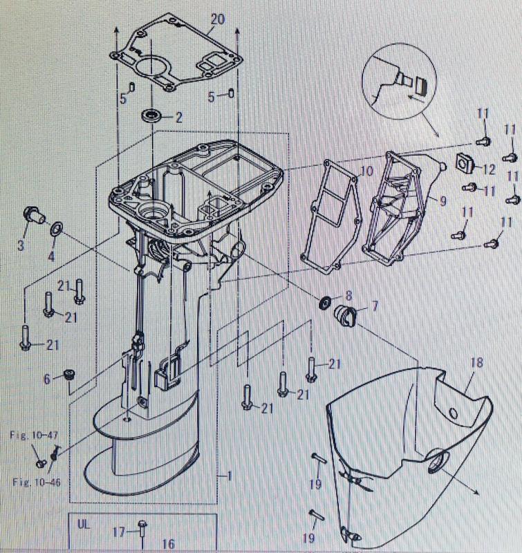 Lock avgas rigg Mercury