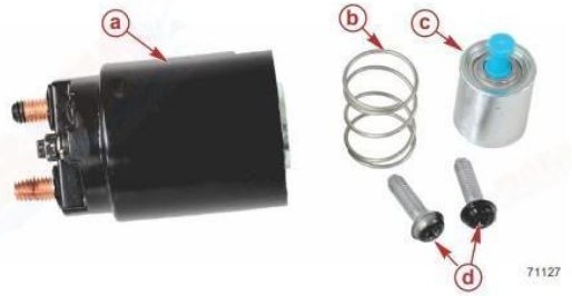 Startsolenoid Mercury