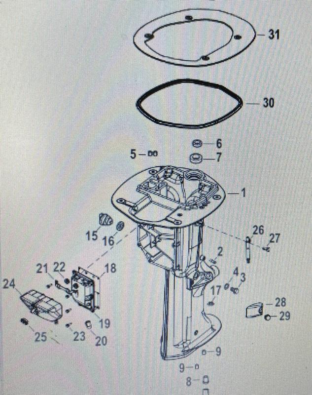 Behållare rigg Mercury