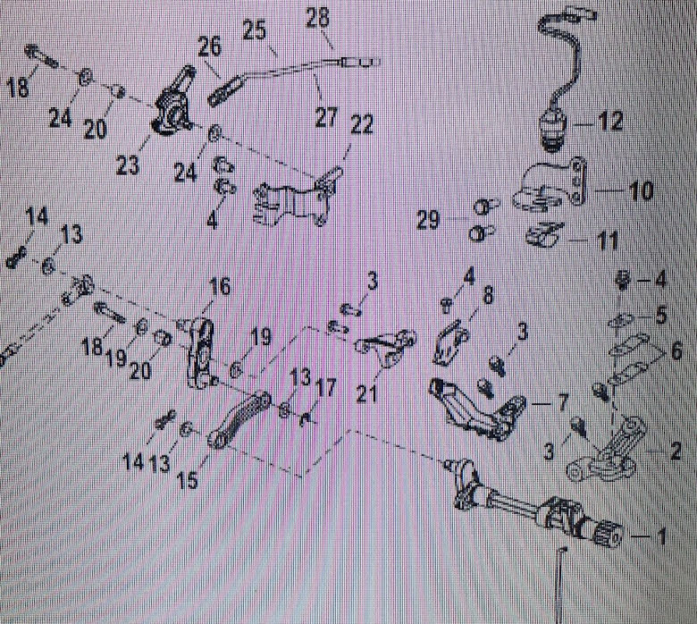 Anslutning gaslänk Mercury