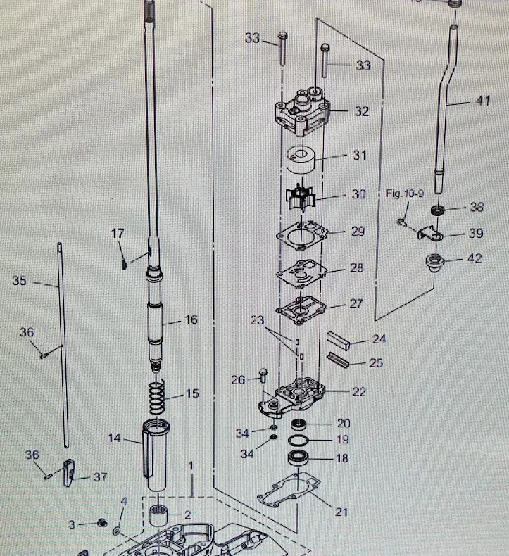 Växelstång Mercury