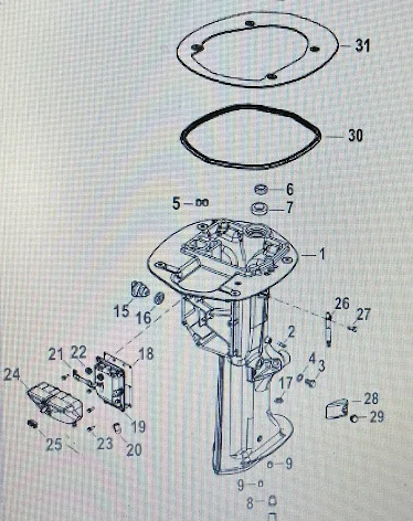 Gummilist rigg Mercury