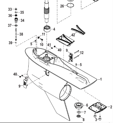 Kylvattenintag Mercury