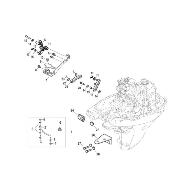 Gummigenomföring Tohatsu