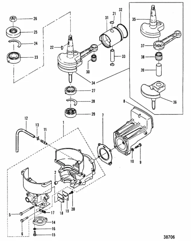 Topplocksbult Mercury