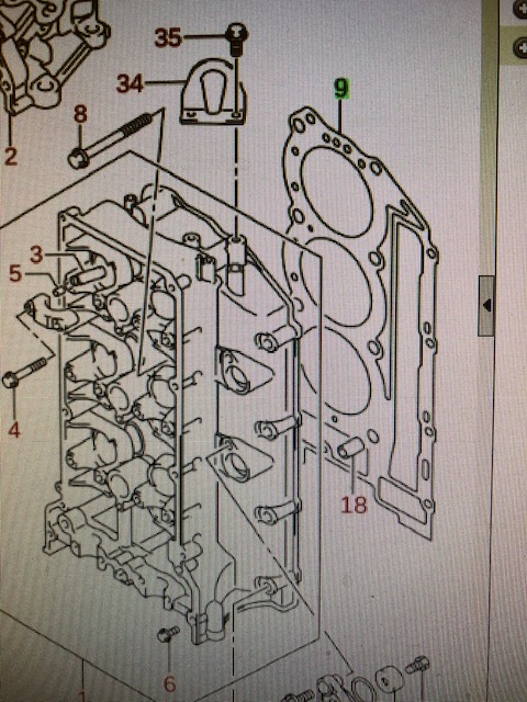 Topplockspackning Suzuki