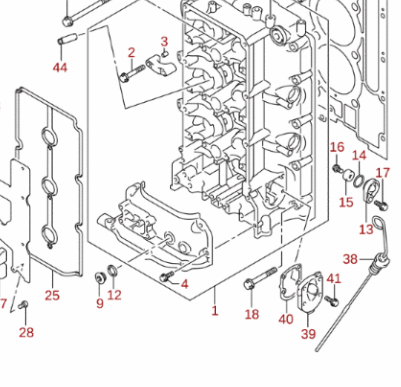 Packning siktglas Suzuki