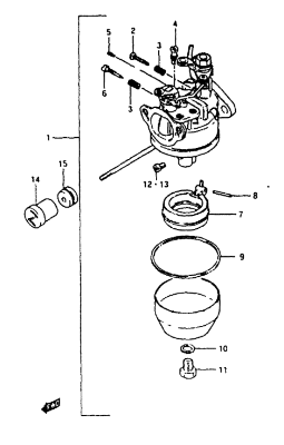 Dräneringsplugg Suzuki