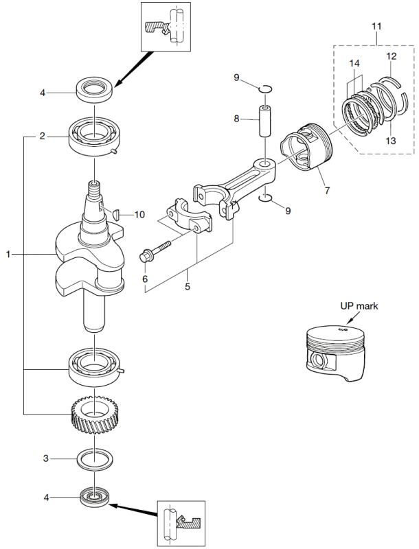 Vevstaksbult Mercury