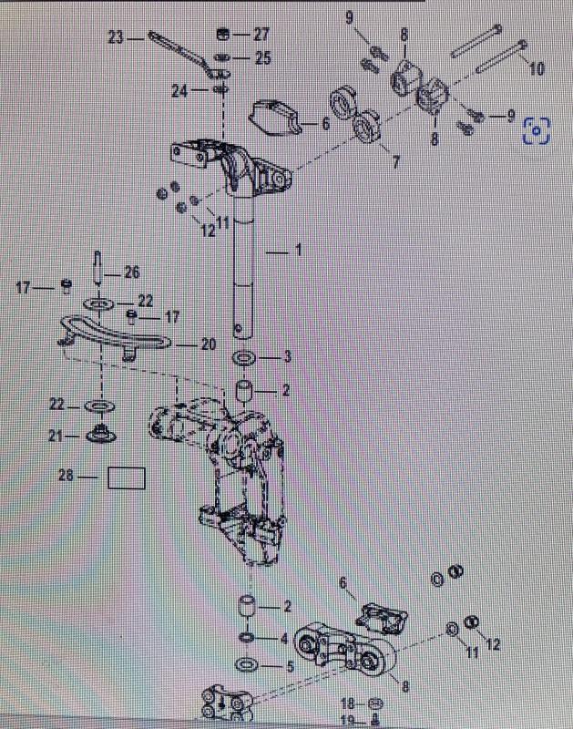 Gummidämpare rigg Mercury