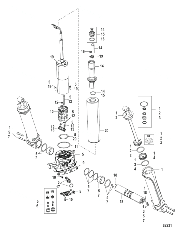 Manuell releaseventil Mercury