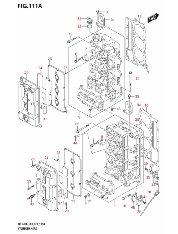 Topplockspackning Suzuki