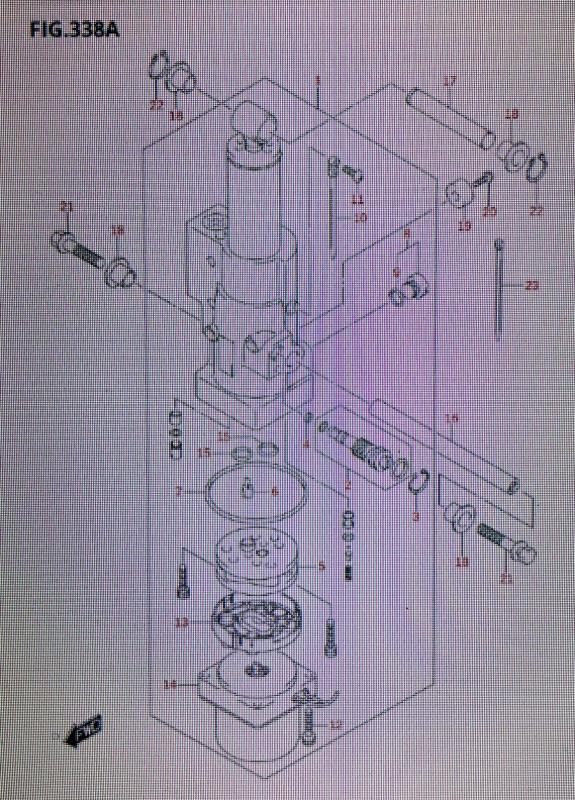 Manuell releaseventil Suzuki