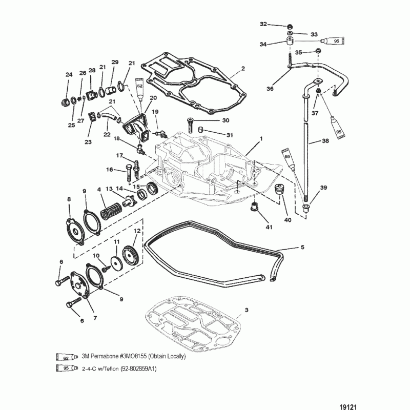 Tätning rigg Mercury