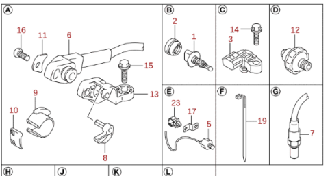 MAP-sensor Suzuki