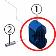 Handtag bygelskruv Epropulsion
