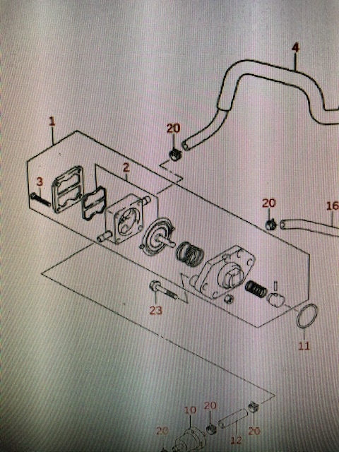 Bränslepump DF 4-6 Suzuki