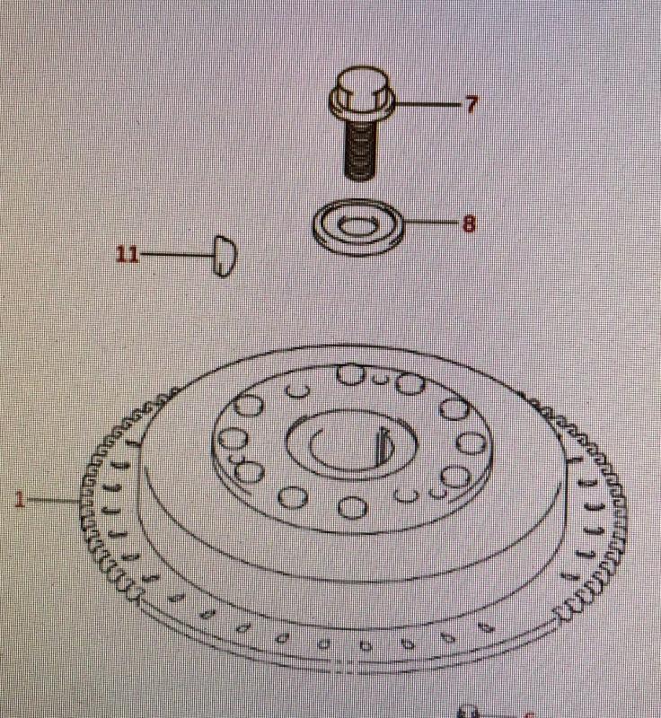 Svänghjulsbult Suzuki