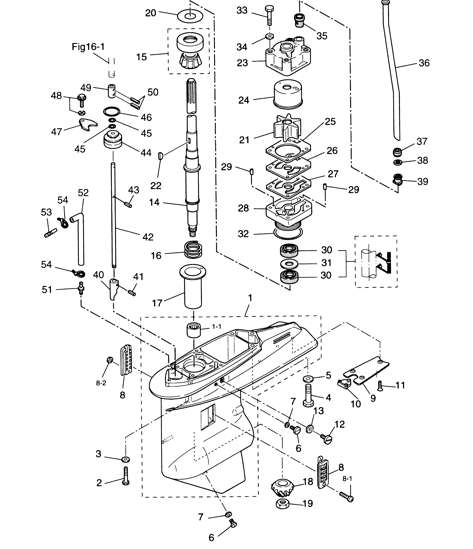 Impellerpackning Mercury