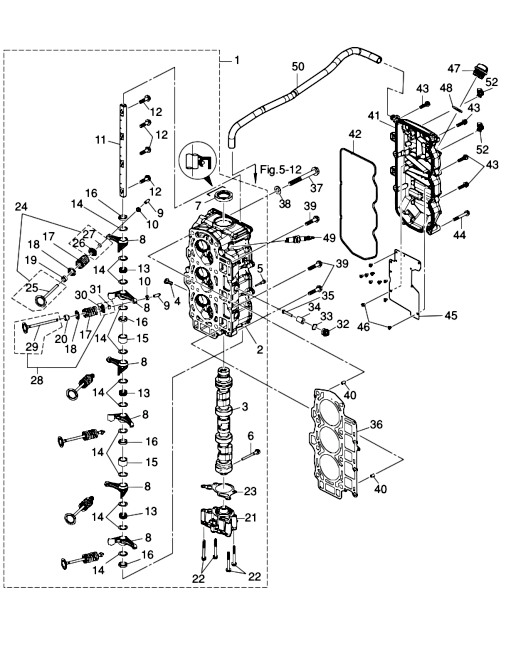 Packning oljepump Tohatsu