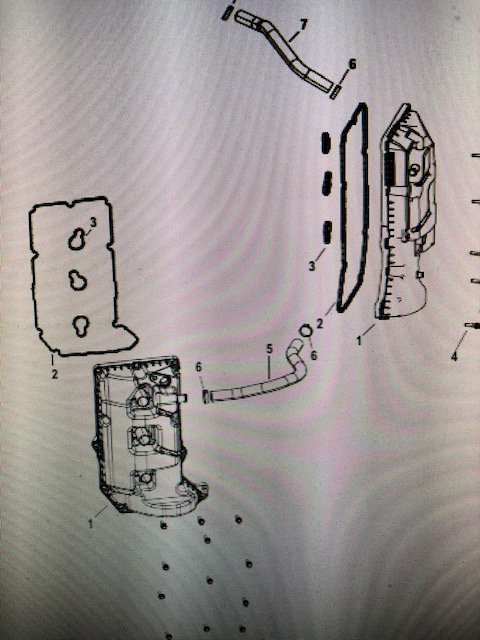Ventilkåpspackning Mercury